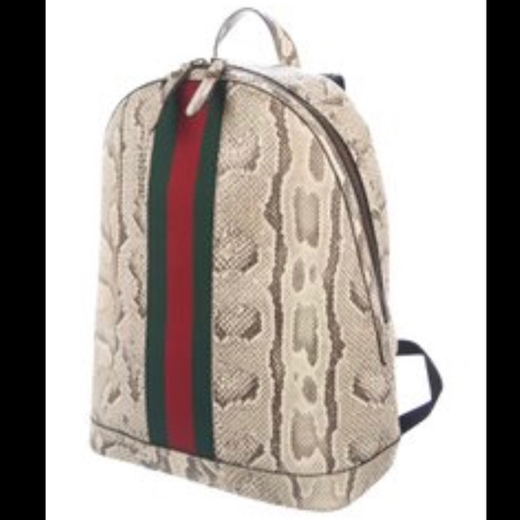 SOLD 🚫 Web Animalier Python Backpack - Picture 2 of 8